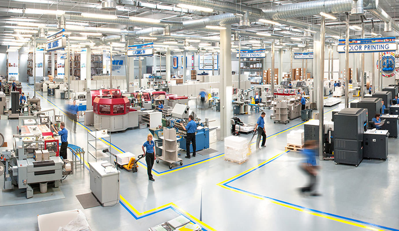 ニュー･エラ･パブリケーションズは、この施設の技術水準と生産量を知る出版業界の専門家たちから、「北欧で最も近代的な印刷施設」と呼ばれています。